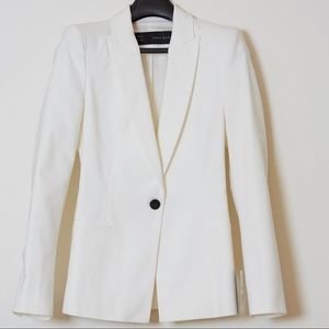 White Zara Blazer NWT XS